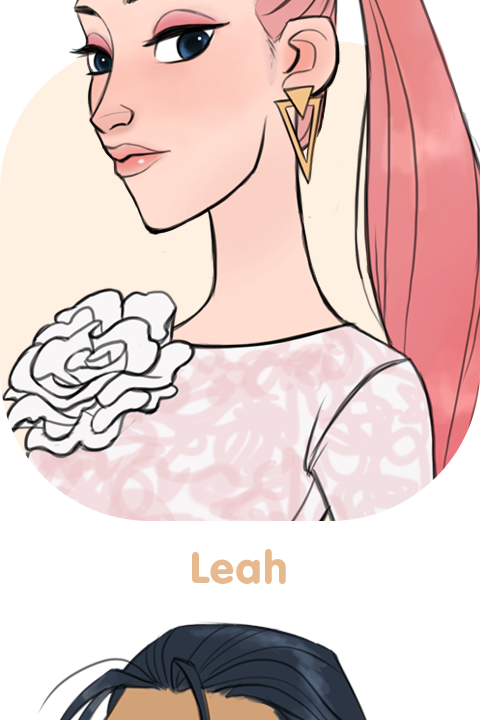 Leah official character portrait
