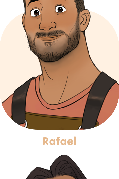 Rafael official character portrait